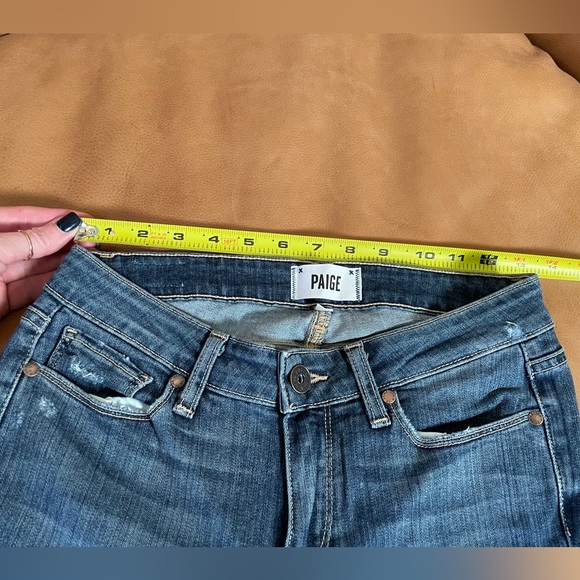 Paige Denim Verdugo Ultra Skinny 28x29 ish - Picture 7 of 16